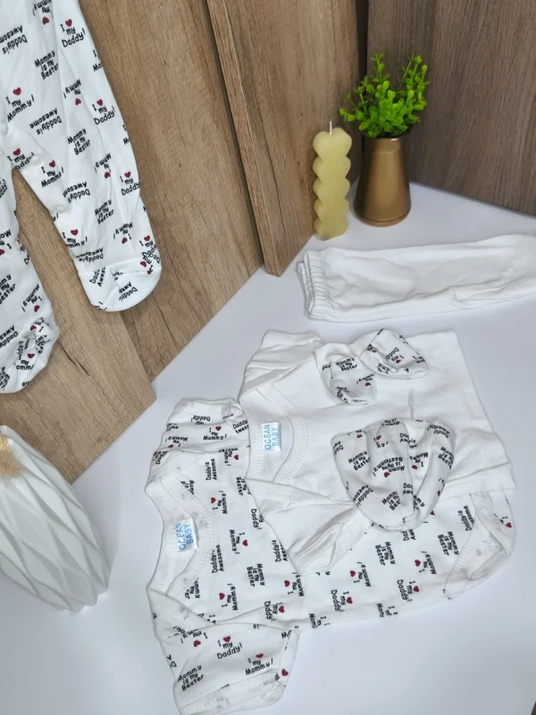 I Love Daddy And Mommy Set Of 8 pcs - Image 2
