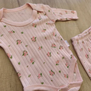 Pink Floral Set
