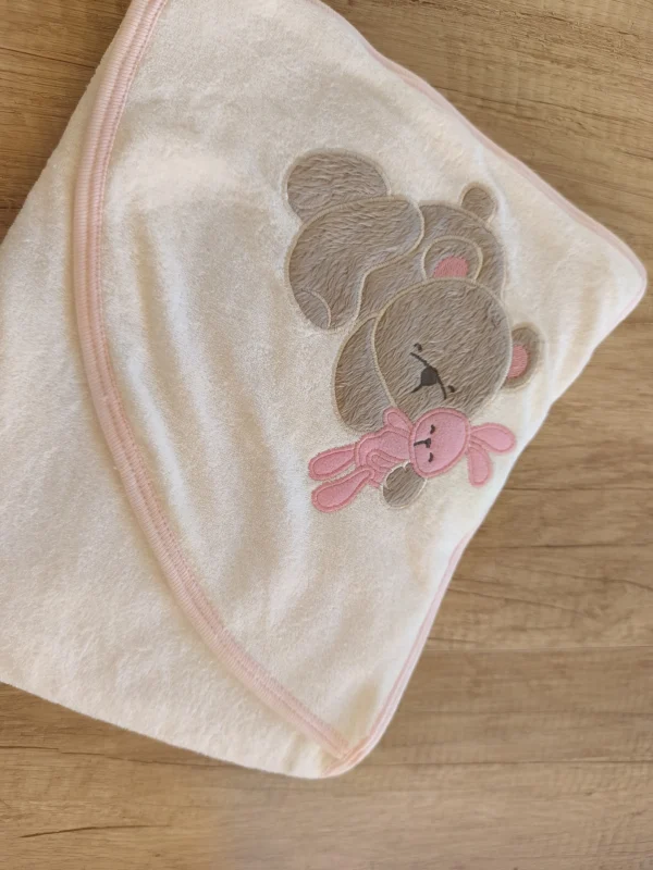 Pink Teddy Towel - Image 2