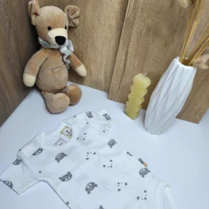 Striped Bear bodysuit