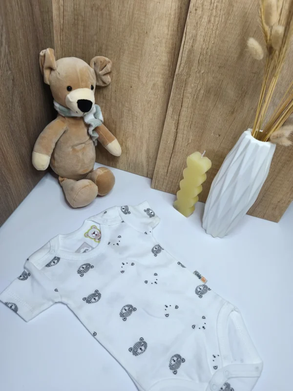 Striped Bear bodysuit