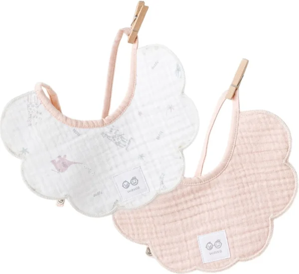 Girl Bibs Set Of 2