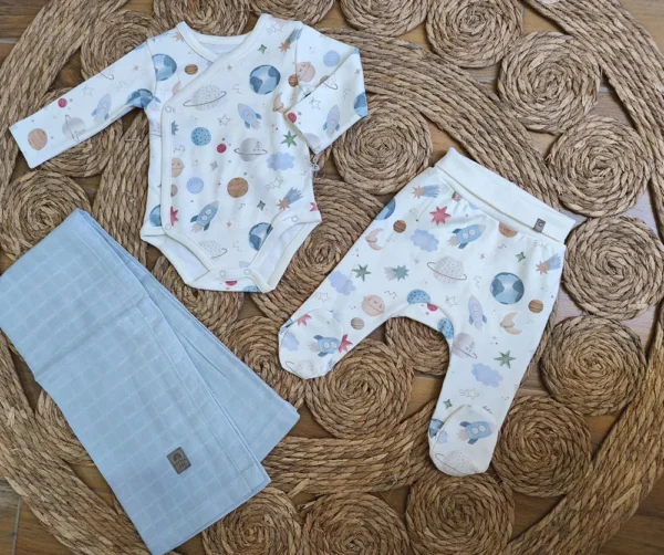 Universe Boy Set Of 3 Pcs