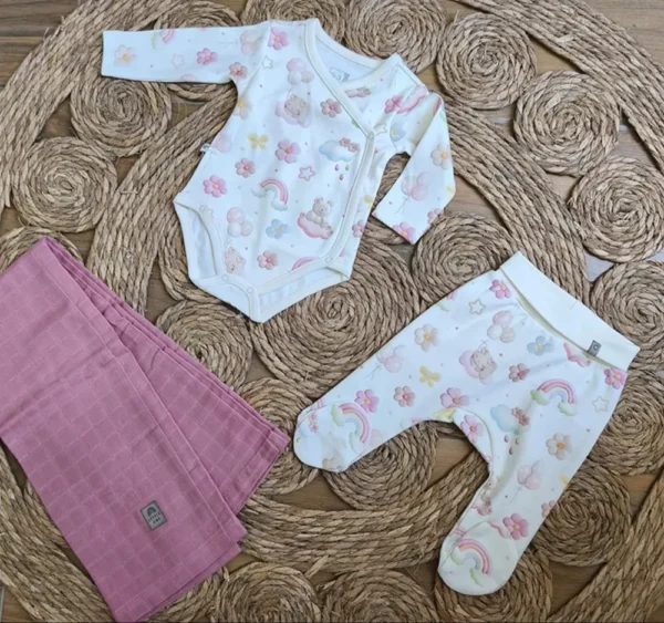 Rainbow Girl Set of 3 Pcs