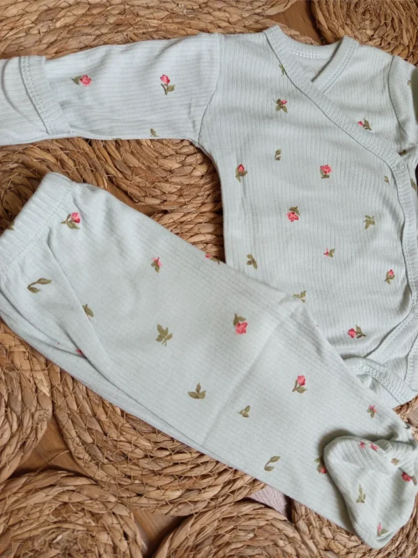 Mint Green Flower Set - Image 2