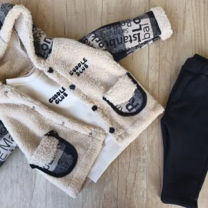 Black & White Set Of 3 Pcs