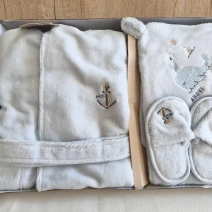 Bath Robe + Towel
