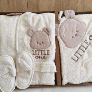 Bath Robe + Towel